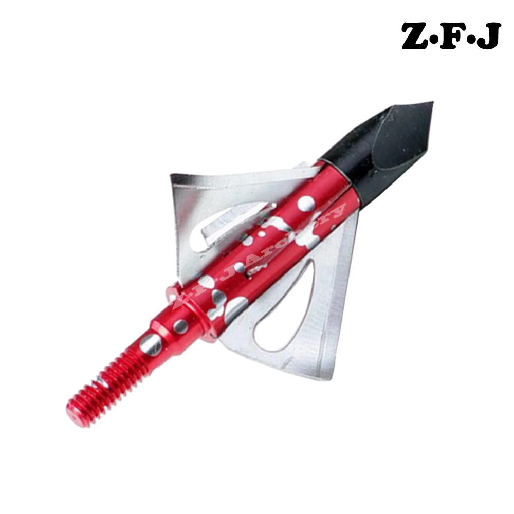 2XJ Crimson Talon XT Broadhead 100 grain 6 Fixed Blade Hunting