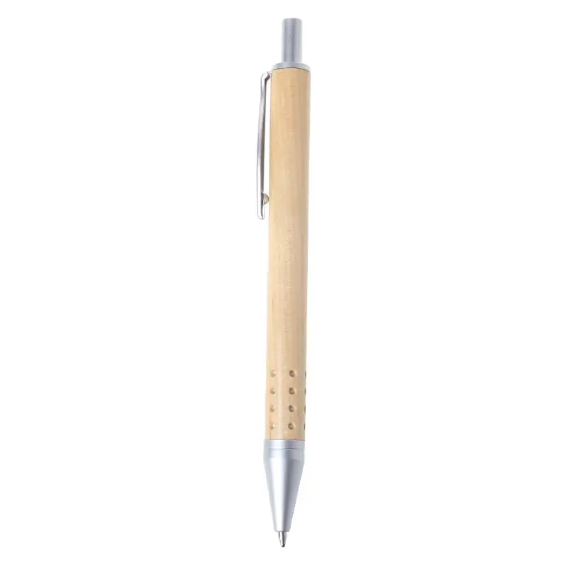 

Vintage Handmade Wooden Ballpoint Pen Press Design 24 Holes School Office Supplies Student Gift