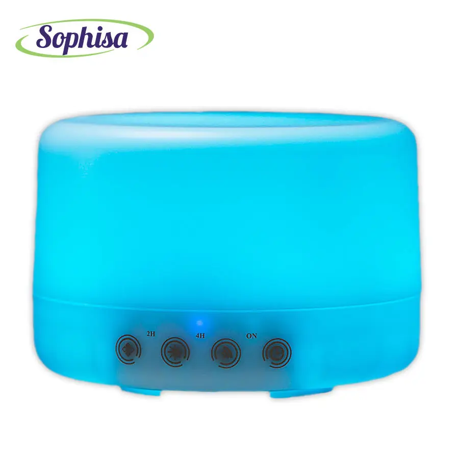 

Sophisa 500ml Round shape Essential Oil Diffuser Air Purifier Touch Control Ultrasonic Aromatherapy Humidifier gift SP168S