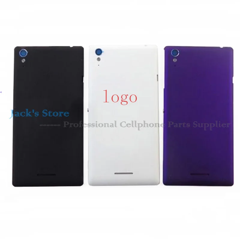 

Original Battery Cover For Sony Xperia T3 D5102 D5103 D5106 Rear Battery Door Back Cover Housing + NFC Logo Tools Phone Case
