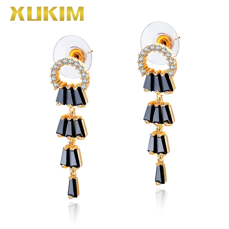 

WE308 Xukim Jewelry Top Sale Graceful Drop Earrings For Women