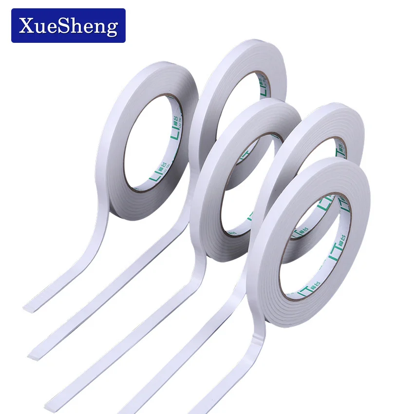 10PCS Double Sided Acrylic Foam Adhesive Tapes Strong Sticky Lasting