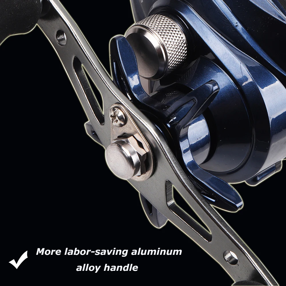 Приманка Рыболовная катушка Baitcasting Reel 13 + 1 шариковый подшипник высокая скорость 7