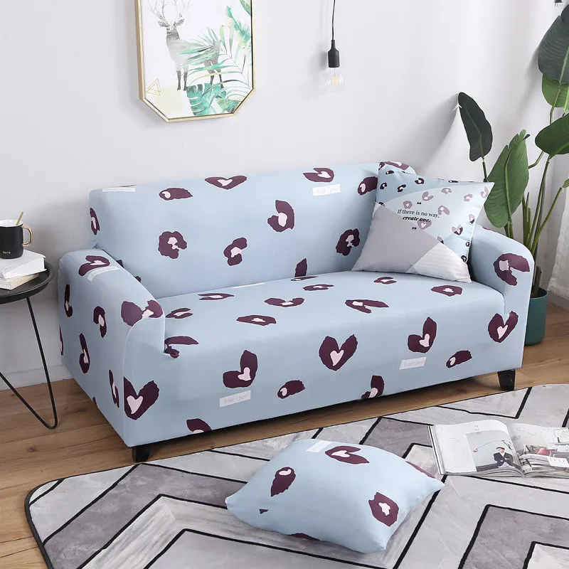 

Floral Pattern Elastic Stretch Universal Sofa Covers Sectional Throw Couch Corner Cover Cases for Furniture Armchairs Home Decor