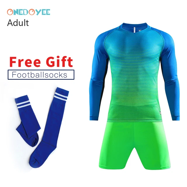 ONEDOYEE Men's Football Jerseys Set Survetement Soccer Jerseys Training