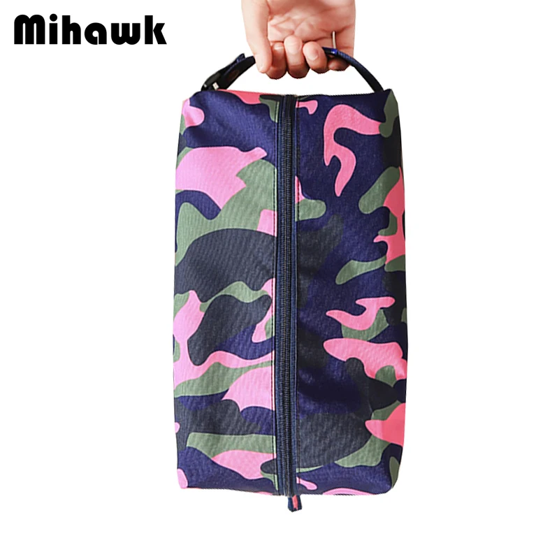 

Mihawk Waterproof Travel Shoe Bag Portable Zipper Sorting Sundries Cloth Hanging Case Foldable Toiletry Organization Pouch Stuff