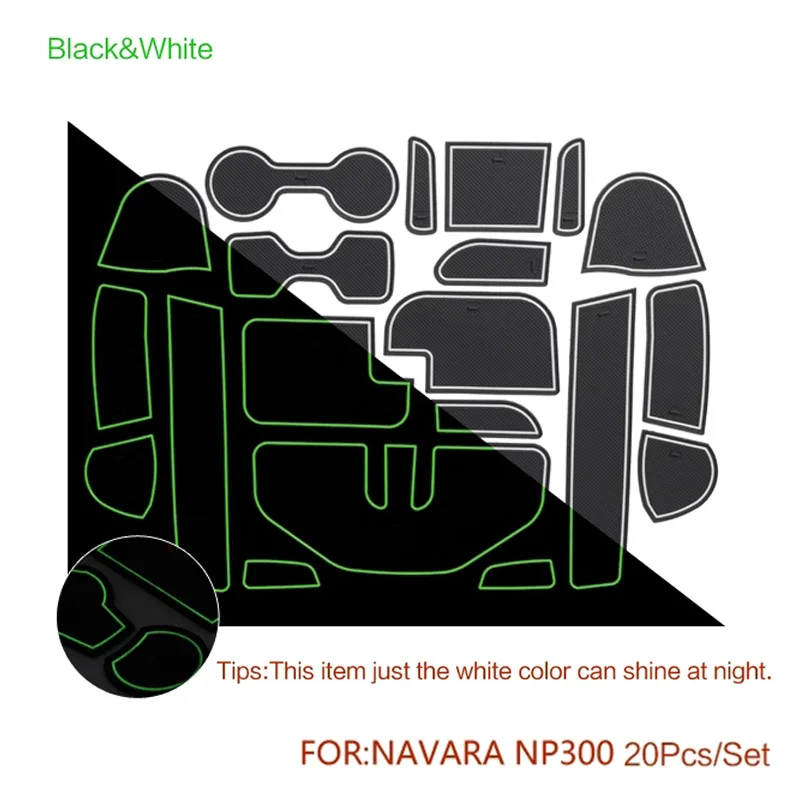 Новые двери слот мат для Navara D23 NP300 2015 2016 Межкомнатная дверь вырезанные накладки