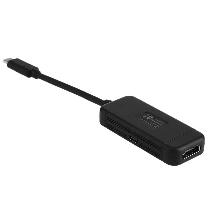 Мини Портативный 3 в 1 концентратора Тип-C к HDMI+ USB3.0 Кабель-адаптер конвертер шнур для nintendo переключатель НС игровой консоли