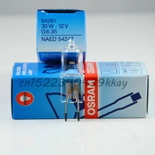 OSRAM HLX 64261 12 V 30 W GER G6.35 Капсульная лампа, NAED 54247, 12V30W микроскопический паз лампа