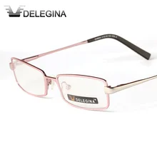 Deligina, розовые женские оптические очки, оправа для женщин, близорукость, очки для чтения по рецепту, оправы для очков