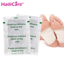 10 шт./лот Детокс ножной пластырь с клеем, ухаживает за кожей стоп бамбуковый пластырь наклейки для улучшения самочувствия Красота сон и снижающие вес здравоохранения