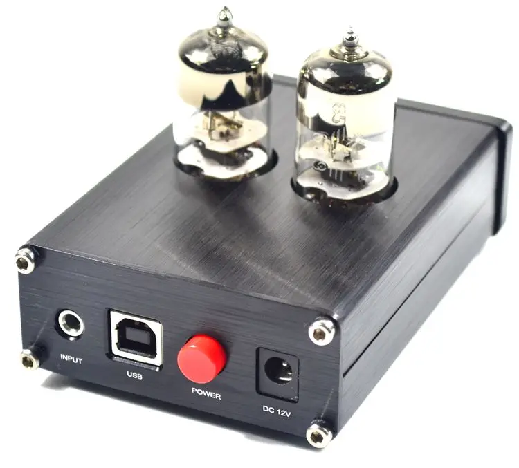 Finished HiFi 6J9 Tube Headphone Amplifier PCM2706 USB DAC Decoder Tube Preamp New Finished HiFi 6J9 Tube Headphone Amplifier PCM2706 USB DAC Decoder Tube Preamp New