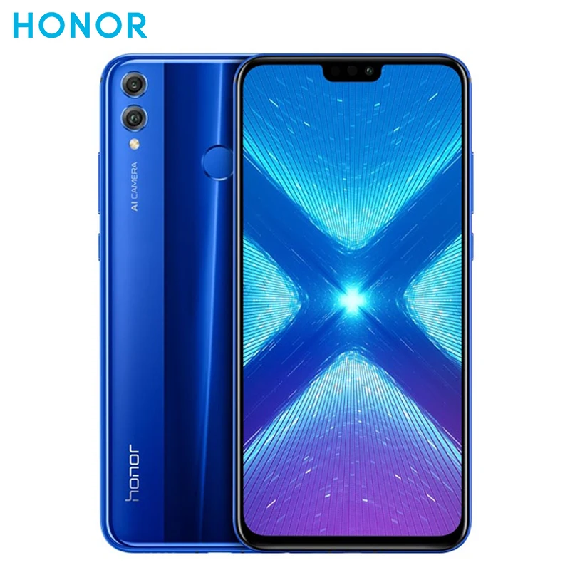 [Versión espainola] Смартфон Honor 8X de 6,5 "(FHD +, 20MP + 2MP y фронтальная 16 МП, 4 Гб + 64 ГБ Memoria, Bateria 3750 мАч, GPU Turbo)