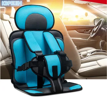 

For Jaguar xf xe x-type xj s-type f-pace XFR XKR Car Portable Child Seat Baby Kid Car Thickening Sponge Seat Belts accessories