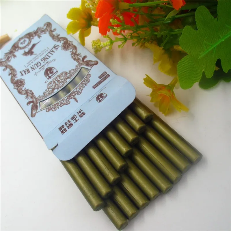 16pcs High Quality Mini Sealing Wax Stick Retro Seal Stamp Vintage Wax Stick Sellado Sax palillo sello de la cera high quality