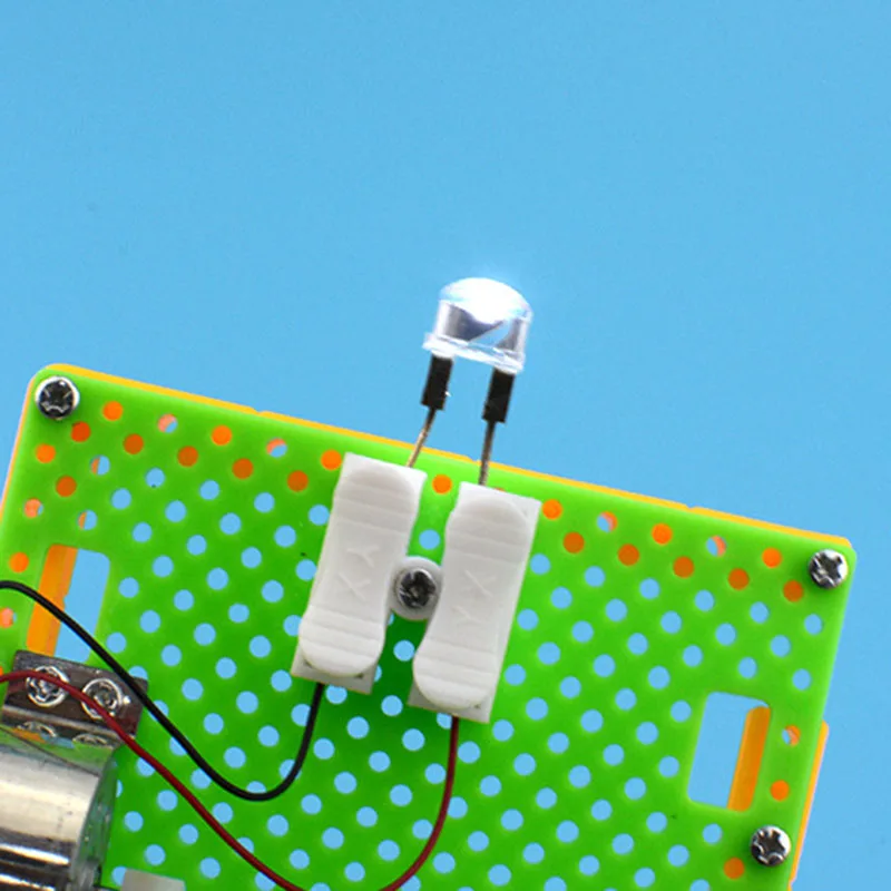 Креативный DIY Science Gizmo ручной Кривошип генератор Детский пазл собранные наборы