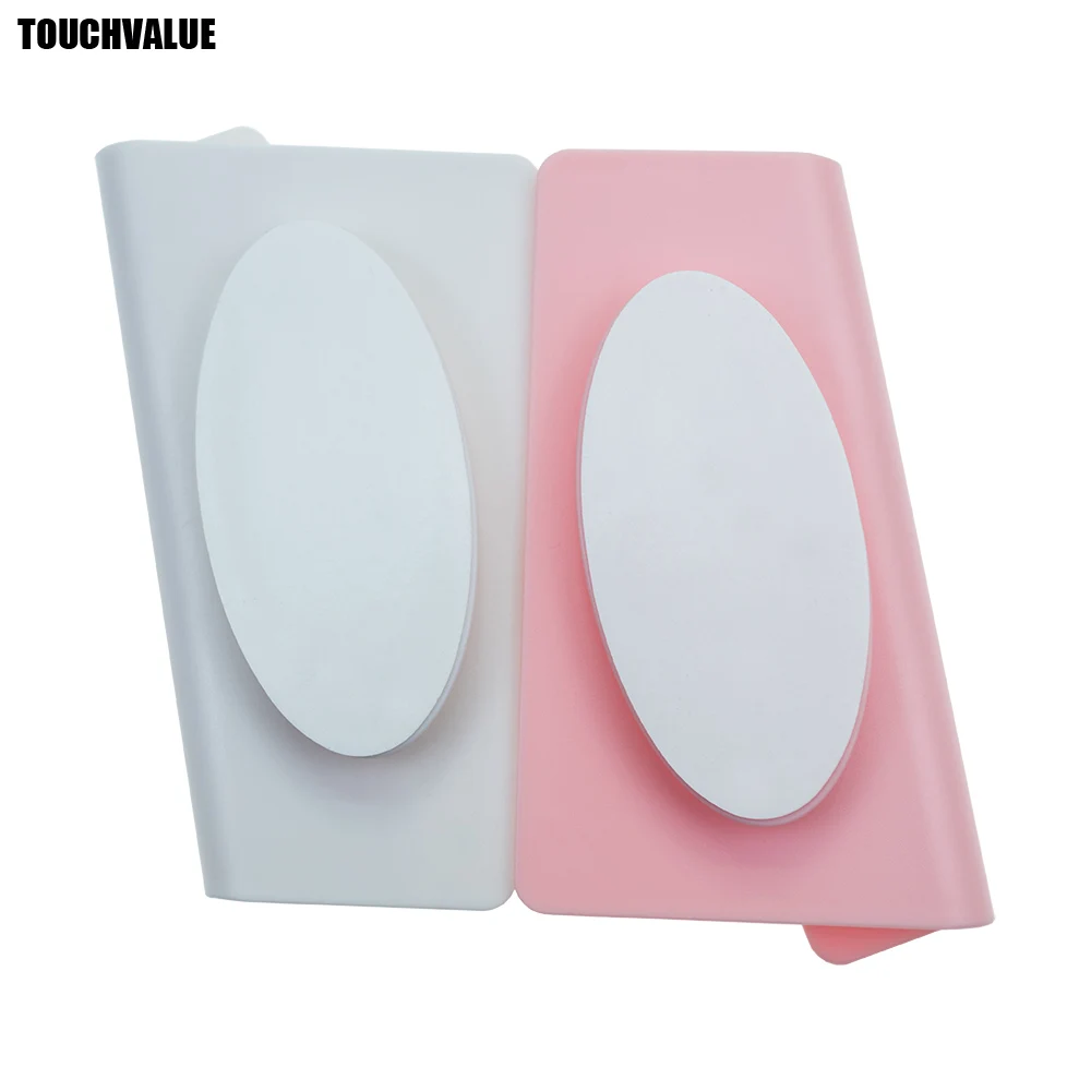 

1 Piece Universal Tablet Phone Wall Holder For iPad For iPhone with Anti-skid Mat Pink White Grey ABS Wall Phone Holder Sticker
