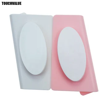 

1 Piece Universal Tablet Phone Wall Holder For iPad For iPhone with Anti-skid Mat Pink White Grey ABS Wall Phone Holder Sticker
