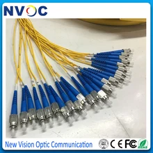 SM(9/125), G652D, 24 жилы, 2,0 мм ПВХ Желтый кабельный подблок, желтый ПВХ внешняя оболочка, 5 м, FC/UPC-FC/UPC Волоконно-оптический патч-корд