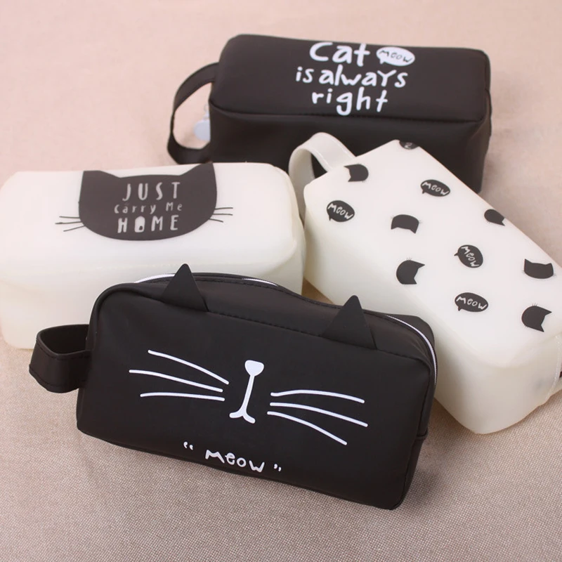 

Super Big Pencil Case Silica Gel Cute School Supplies Bts Stationery Gift School Cute Pencil Box Pencilcase Pencil Bag