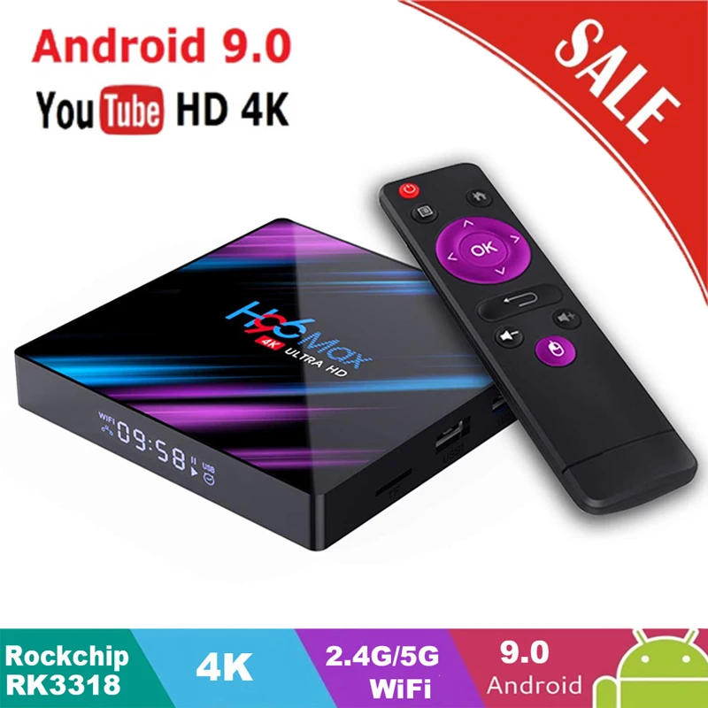 

Android 9.0 Tv Box A95X F3 android box tv 4GB 64GB 32GB Amlogic S905X3 2.4/5G wifi BT USB3.0 Netflix Plex Media Server smart box