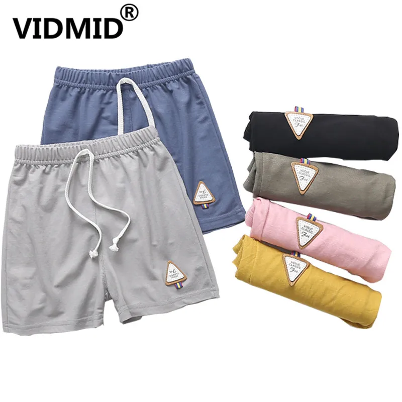

VIDMID Children Summer Shorts Cotton Shorts For Boys Girls Brand Shorts cotton Panties Kids cartoon Beach trousers 2001 16