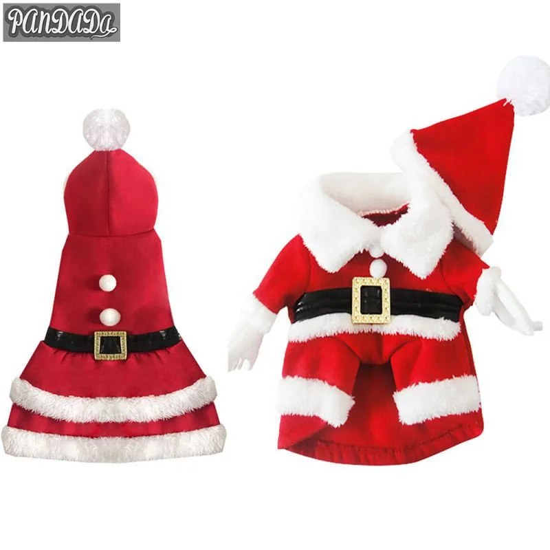 

panDaDa Clothes For Dogs Apparel Dog Costume Clothes Pet Dog Christmas Santa Suit