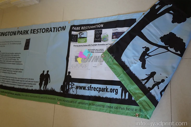 

2X4ft Fabric Banner, Both Sided Printed Flag Banner, Two Sides Printed Banner, Double Sides Printing Flags