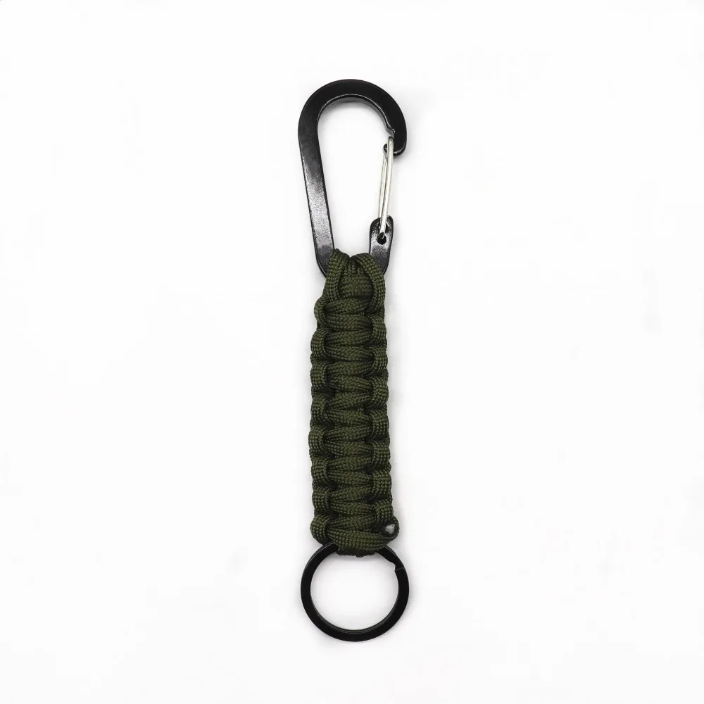 140 كيلوجرام الشد edc 1 قطعة في حبل تسلق بقاء paracord المظلة الحبل الطوارئ المفاتيح العسكري لل مفاتيح