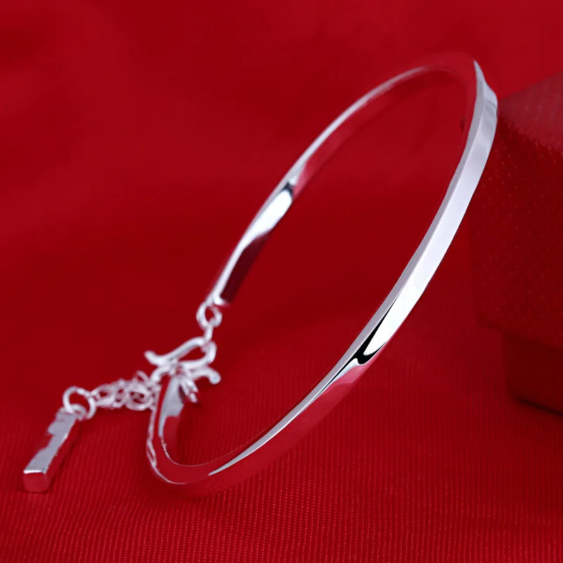 Rosso Alberi di Marca Gioielleria Raffinata Registrabile Del Braccialetto Del Braccialetto Per La Donna Regalo Di Compleanno Reale Dell'argento Sterlina 925 Braccialetti a fili multipli Con La Scatola