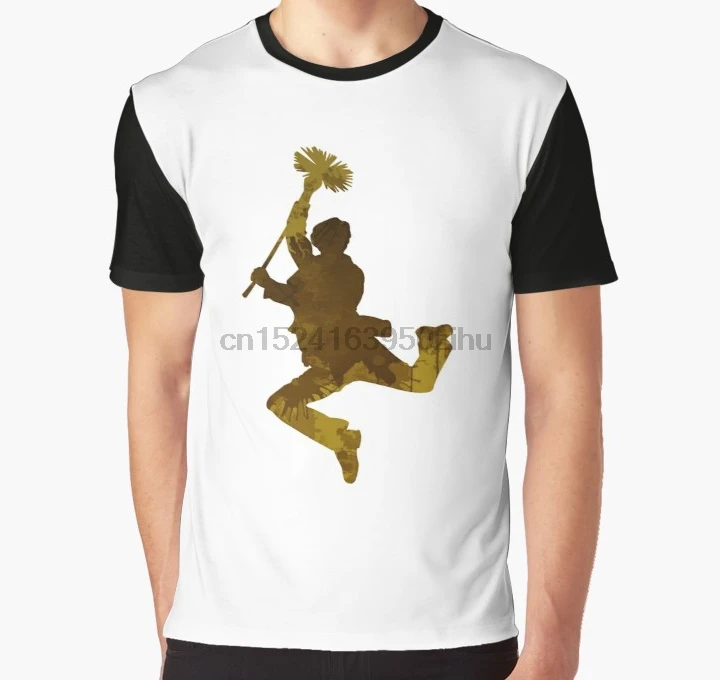 

All Over Print 3D Tshirt Men Funny T Shirt Chimney Sweep Inspired Silhouette Graphic T-Shirt