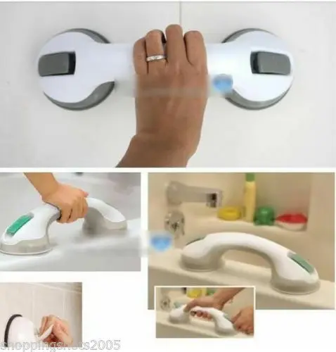 

[ Fly Eagle ] Suction Cup Safety Tub Bath Bathroom Shower Tub Grip Grab Bar Hand 2pcs