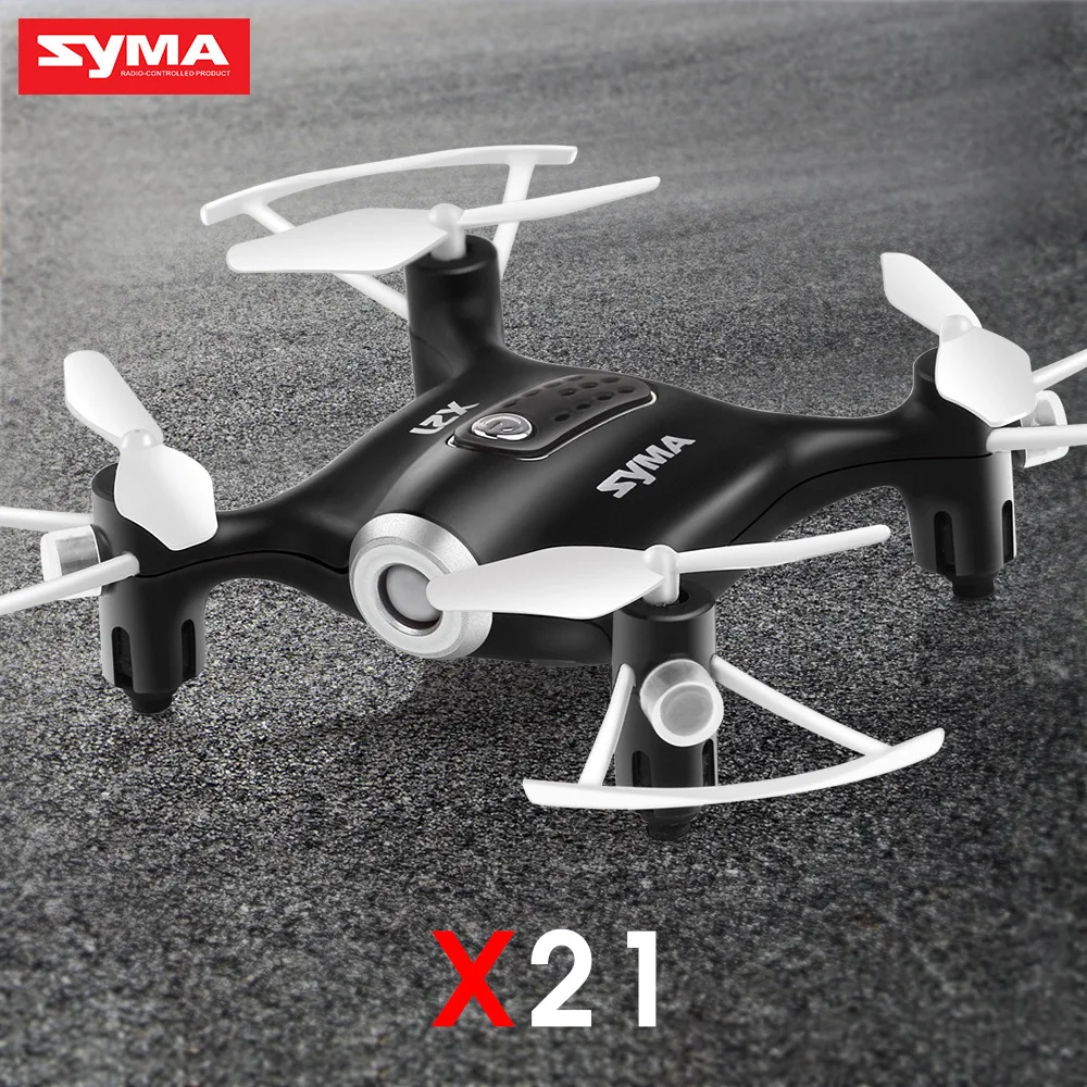 

SYMA Official X21 Mini Drone RC Quacopter Helicopter Drones Dron Aircraft Headless Mode Hover Fixed High Function Toys For Boys