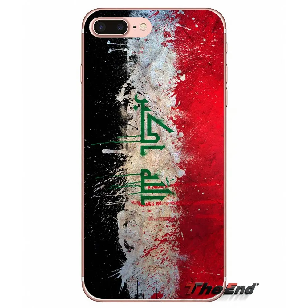 Ирака Ирак Национальный флаг баннер для iPhone X 4 4S 5 5S 5C SE 6 6 S 7 8 плюс samsung Galaxy J1 J3 J5 J7 A3 A5 чехол для телефона - Цвет: images 1