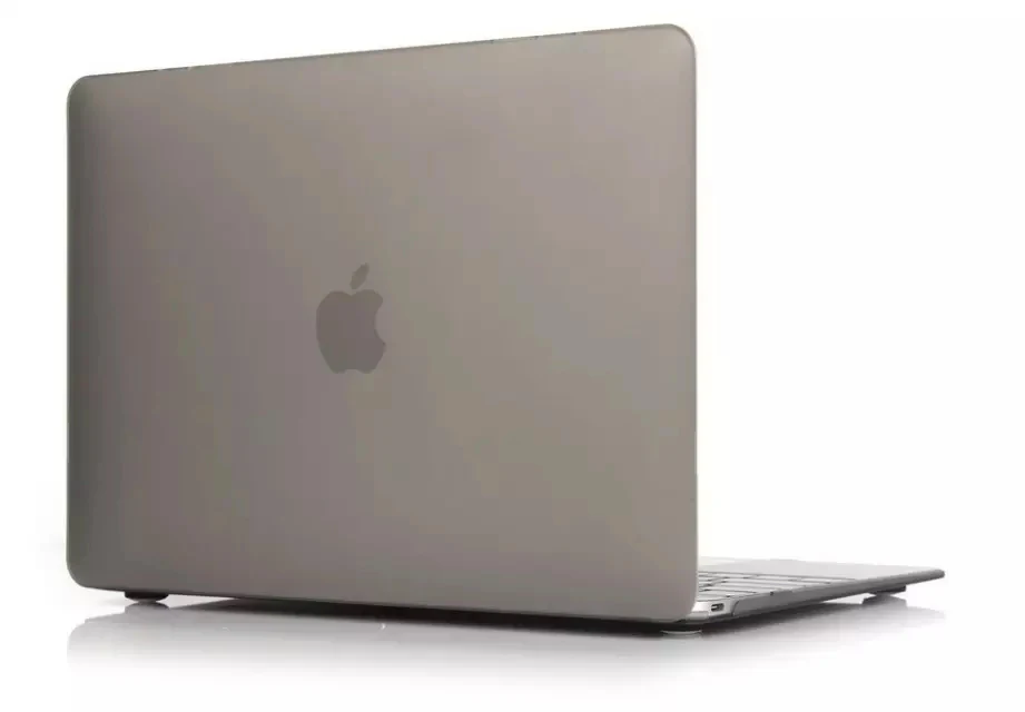Чехол для ноутбука Apple MacBook Air 13 Pro retina 11 12 13. Для mac book New Air 13 Pro 13 дюймов с сенсорной панелью+ пленка для экрана-EQHTX - Цвет: Matte  Gray-NO