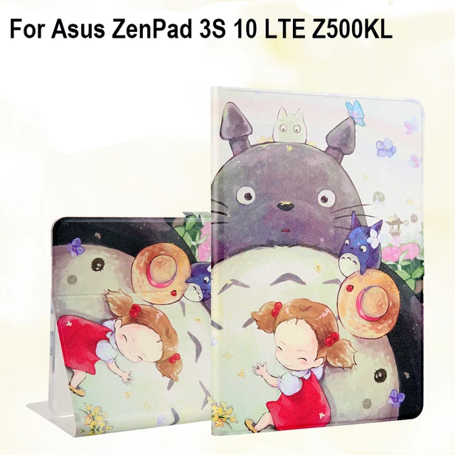 Best Offers PU Leather+TPU Soft Case Cover for Asus ZenPad 3S 10 LTE Z500KL 9.7" Tablets Protective Sleeve Cartoon Print Stand Case+gifts Best Offers PU Leather+TPU Soft Case Cover for Asus ZenPad 3S 10 LTE Z500KL 9.7" Tablets Protective Sleeve Cartoon Print Stand Case+gifts