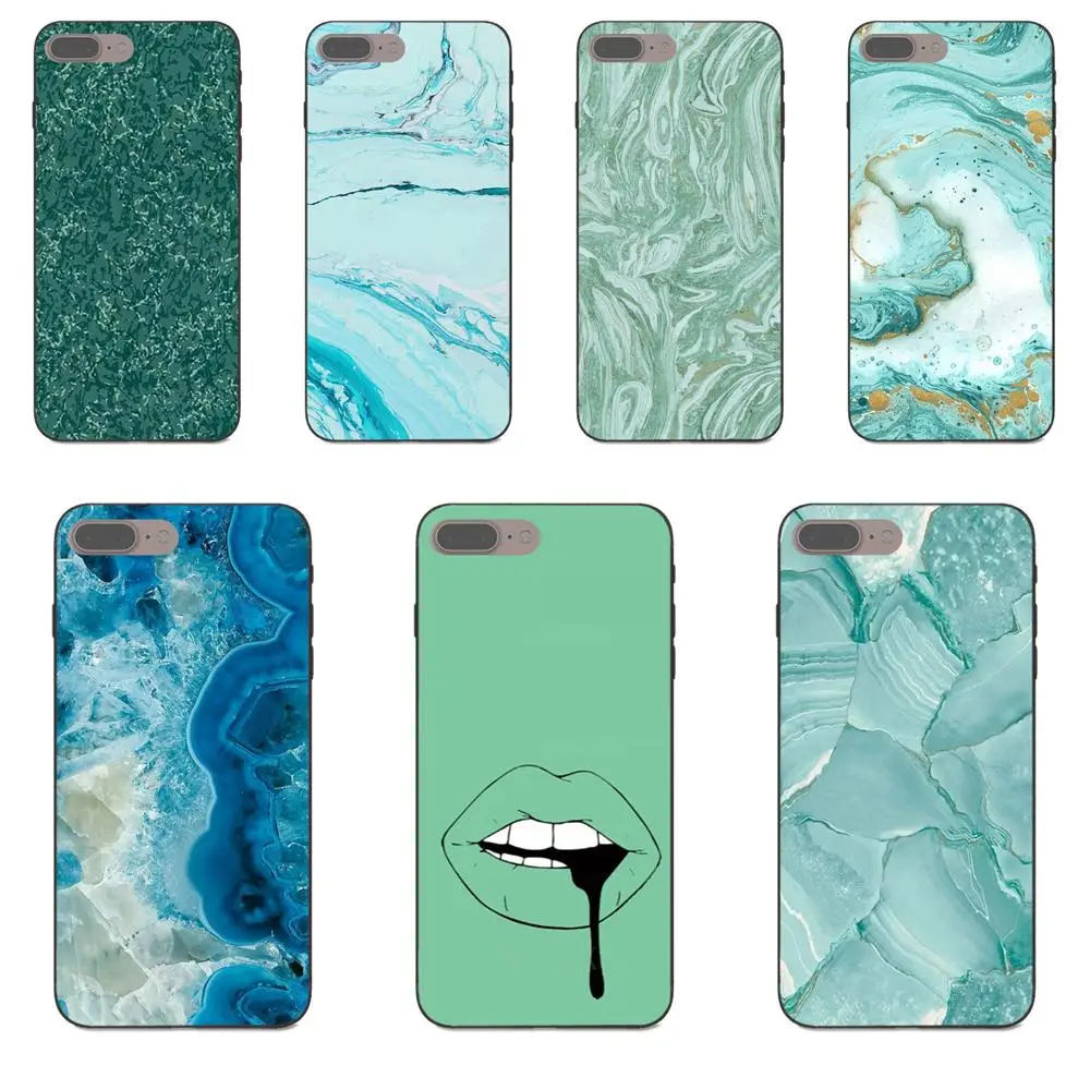

Blue Green Marble Crack Granite Pattern On Sale For Huawei Y3 Y5 II Y6 Y7 Y9 nova 2 Plus 2S 3i 4 Lite Plus Prime 2017 2018 2019