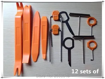 

12pcs Car Disassembly diagnostic-tool Interior Trim Panel Dashboard Pry For Renault duster megane 2 logan Koleos Duster Sandero