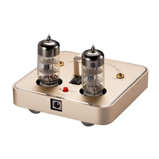 Little Bear P2 Gold 6C11 tube valve headphone amplifier amp with LED VU meter