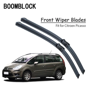 

Car Styling Windshield Soft Rubber Front Wiper Blades Arm Kit For Citroen C4 C3 Picasso MK1 MK2 2018 2017 Accessories 2016-2006