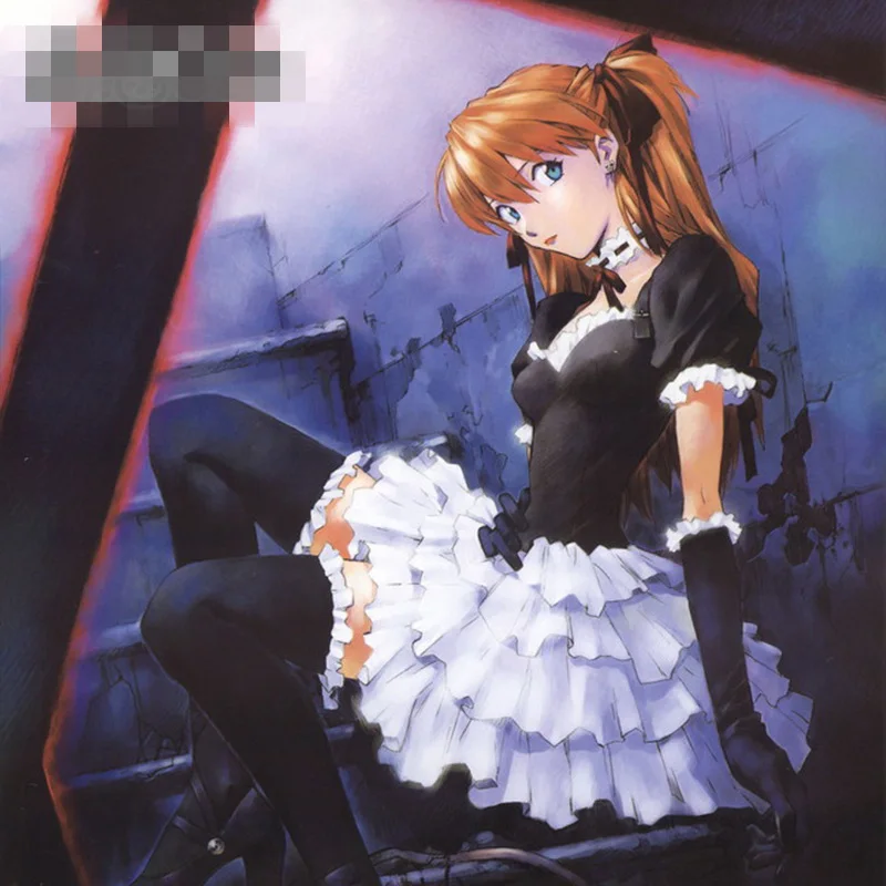 

Asuka EVA Anime cosplay NEON GENESIS EVANGELION Asuka dress cosplay costume costum made/size