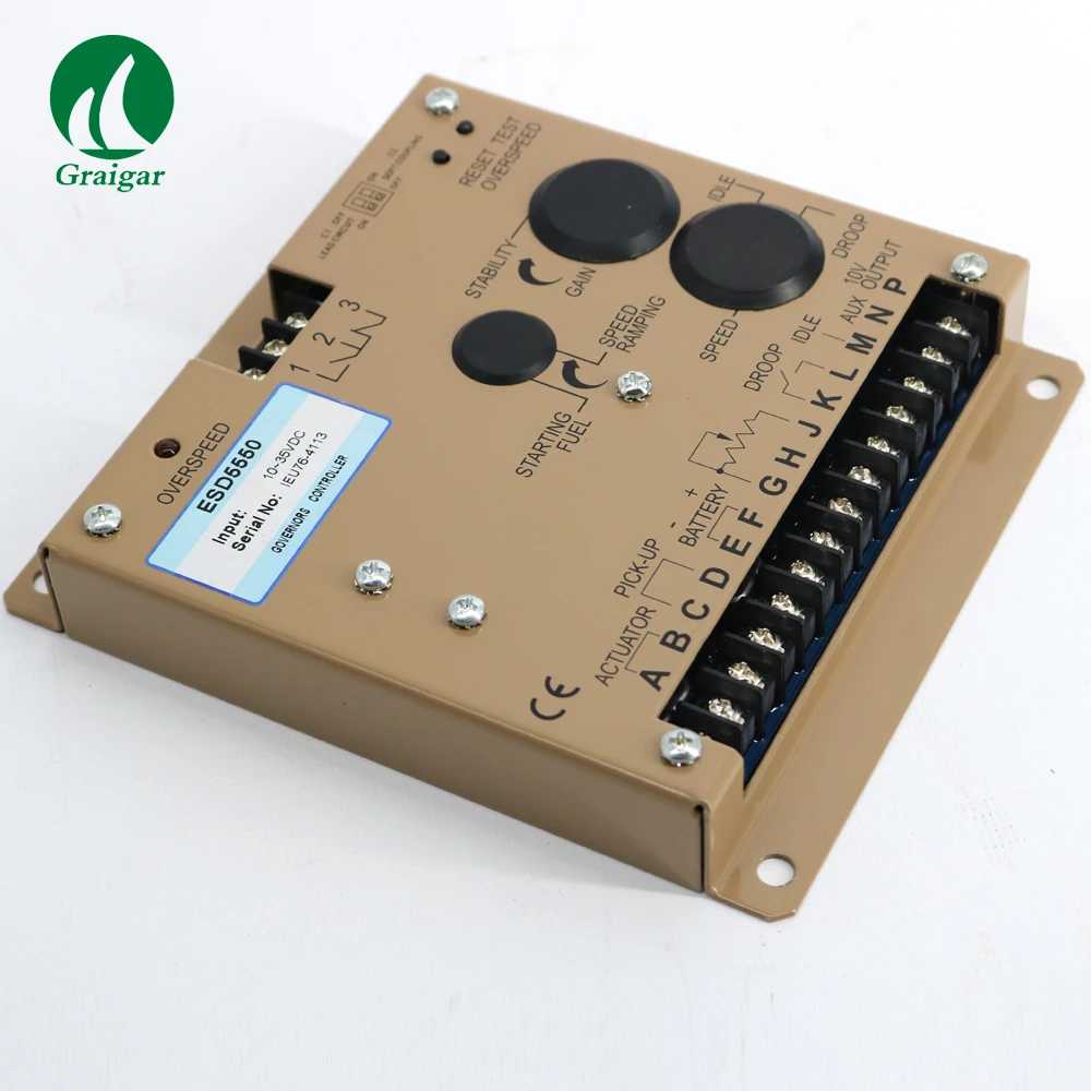 

GAC Engine Governor Generator Speed control ESD5550