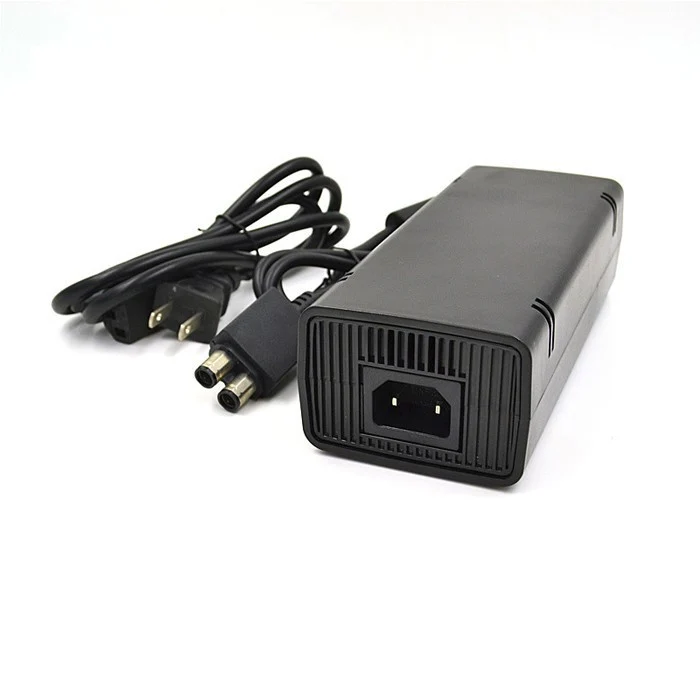 Штепсельная Вилка для ЕС/США, адаптер переменного тока, зарядное устройство, 220 В, зарядка, источник питания, кабель для microsoft XBox 360 X-360 S, тонкий источник питания 135 Вт