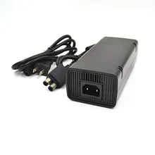 EU/US Plug AC Adapter Charger 220V Charge Charging Power supply Cord cable for Microsoft XBox 360 x-360 S Slim 135W Power Supply EU/US Plug AC Adapter Charger 220V Charge Charging Power supply Cord cable for Microsoft XBox 360 x-360 S Slim 135W Power Supply
