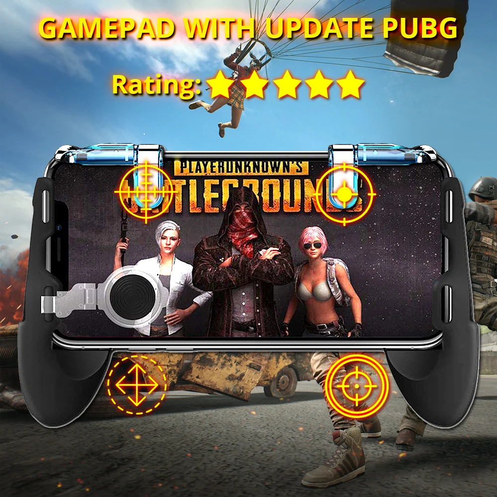 gamepad with update pubg button