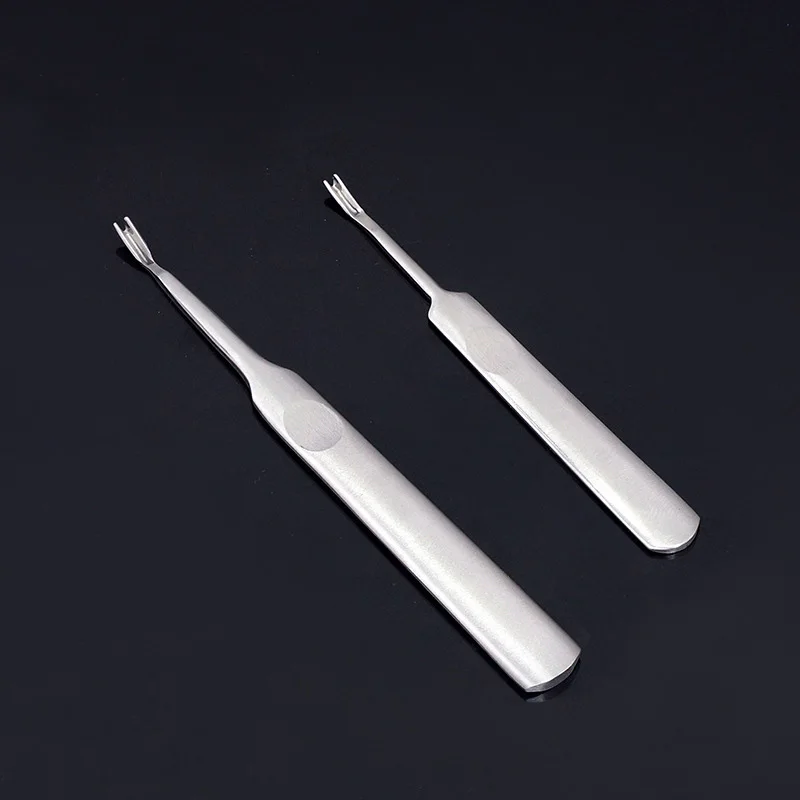 V Leathercraft Shaped Sting Groover Skiving Edge Beveler DIY Craft Tool Keen for Leather Kit Big Small из нержавеющей