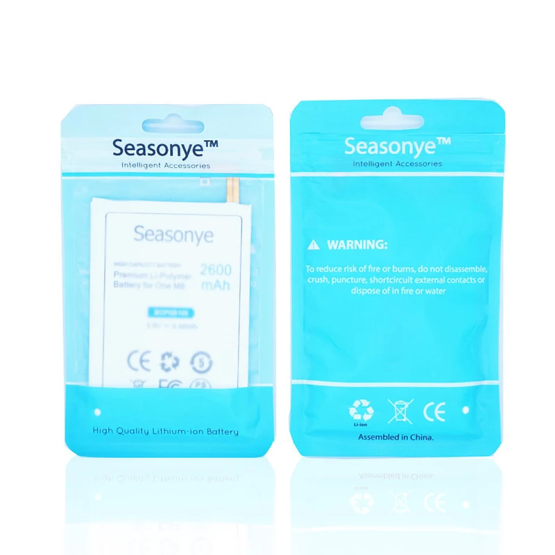 Seasonye 5 шт./лот 2600 мАч B0P6B100 / BOP6B100 Сменный аккумулятор для HTC ONE 2 M8 Ace M8x One Max plus W8 E8 M8T M8W