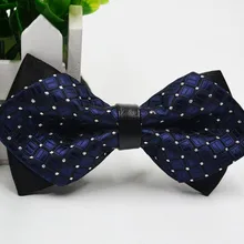 Высококачественный однотонный галстук-бабочка для мужчин, двухслойный хлопковый мужской галстук-бабочка, галстук-бабочка для свадьбы, свадьбы, выступления, галстук-бабочка