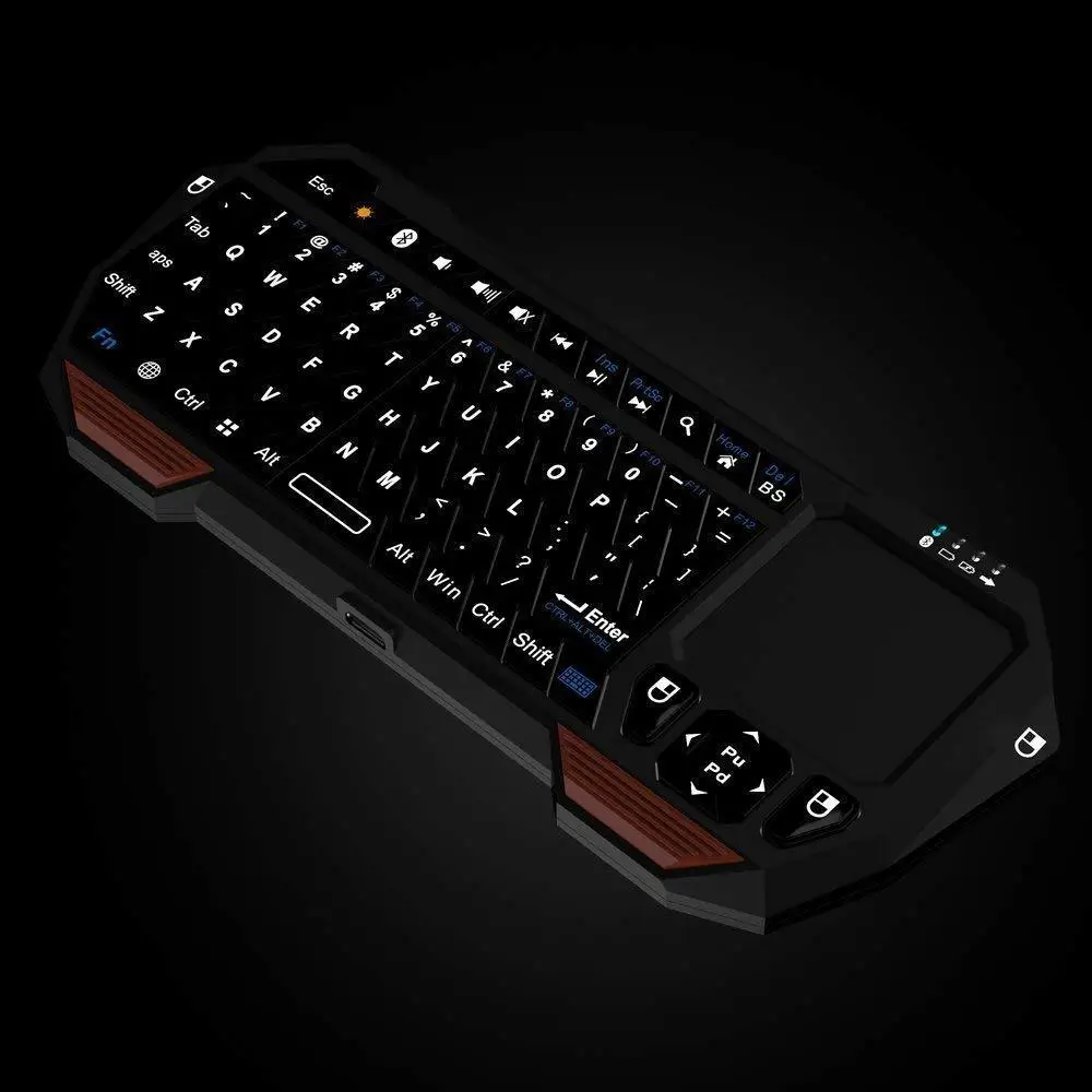 Seenda Mini Wireless Keyboard with Touchpad for Mac Notebook Laptop TV box Handle Bluetooth Keyboard for IOS Android Win 7 10-5