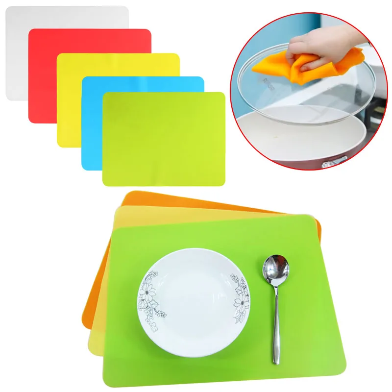 Thick silicone Bakeware Mat Sheet Placemat heat insulation pad napkin